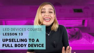 Upselling to a full body device