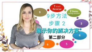 第二步：提出你的解决方案。如何才能说服别人，但又不显得令人信服